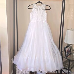 Girls Bridal Special Occasion Formal Dress